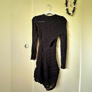 Peppermayo Angel Wings Dress- black